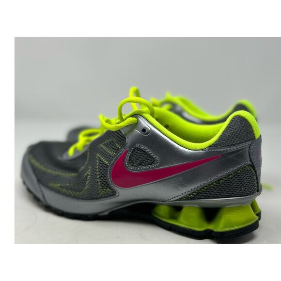 Nike Gray and Neon Green Sneakers - Picture 1 of 7